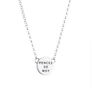 Produktfoto för Mini Pencez De Moy Halsband Silver 42-45 cm