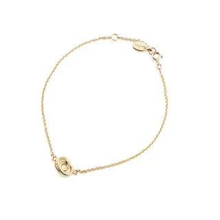 Produktfoto för Mini Twosome Armband Guld 17-19 cm