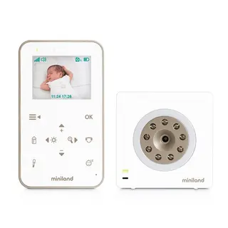 Produktfoto för Miniland babymonitor Digimonitor 2.4" gold