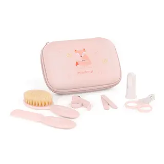 Produktfoto för Miniland hygien- & skötselkit, räv candy