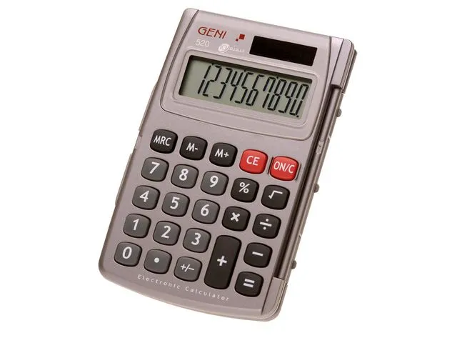 Alternativ bild 0 för Miniräknare GENIE 520