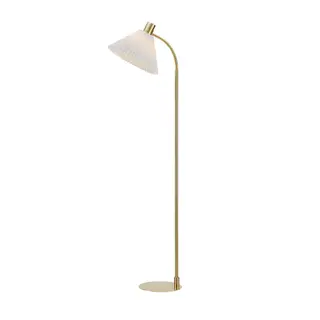 Produktfoto för MIRA - FLOOR BRUSHED BRASS/WHITE 1L