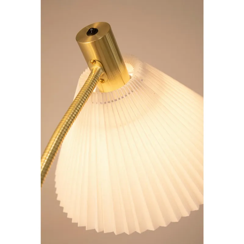 Bild 3 för MIRA - FLOOR BRUSHED BRASS/WHITE 1L