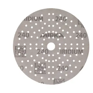 Produktfoto för MIRKA IRIDIUM Ø:150mm Grip 121H K240, 100-pack - 2068808