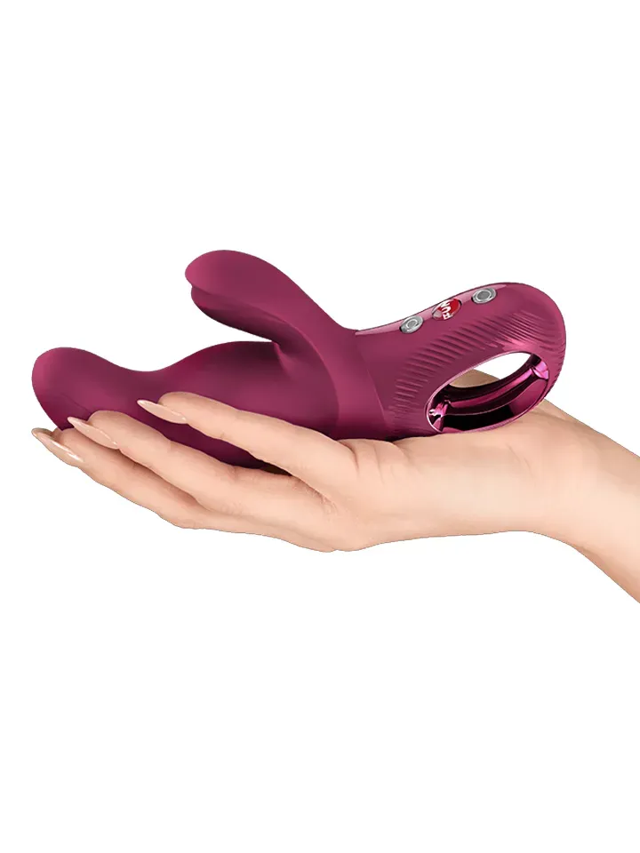 Bild 2 för Miss Bi Rabbit Vibrator Wine Red