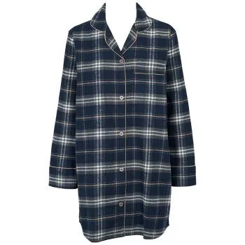 Alternativ bild 0 för Missya Parker Nightshirt Marin bomull X-Large Dam