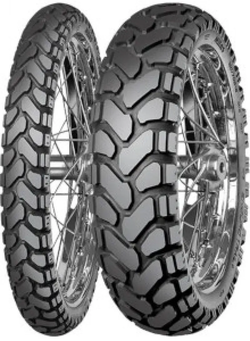 Bild 3 för Mitas Enduro Trail + ( 170/60B17 TT/TL 72H Bakhjul, M+S märkt, Gummiblandning Dakar, gelb )