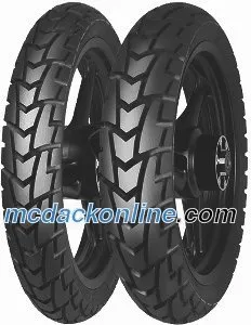 Bild 1 för Mitas MC32 WinScoot ( 130/70-12 TL 62P Bakhjul, M+S märkt, Gummiblandning HARD, Framhjul )