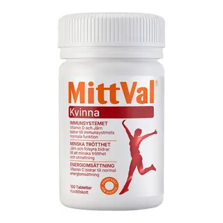 Produktfoto för MittVal Kvinna 100 tabletter