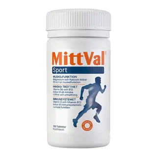 Produktfoto för MittVal Sport 100 tabletter