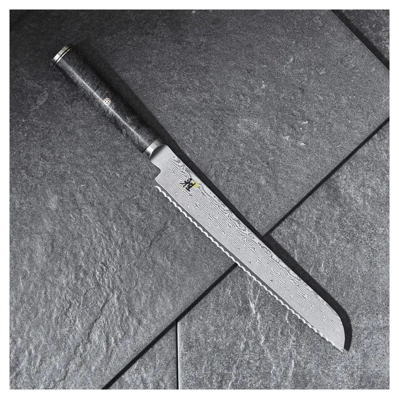 Bild 4 för Miyabi BLACK 5000MCD Brödkniv 23 cm
