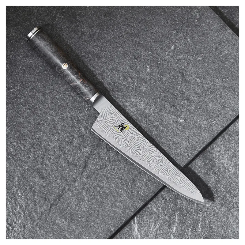 Bild 2 för Miyabi BLACK 5000MCD Shotoh Allkniv 13 cm