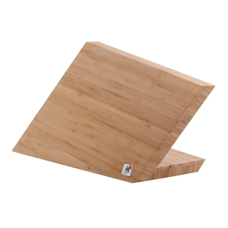 Alternativ bild 0 för Miyabi Toishi Pro Knivblock med Magnet i Bambu 205x425x230 mm