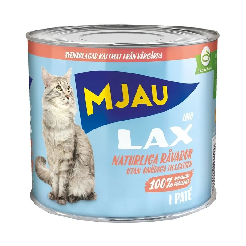 Bild 2 för Mjau Paté med Lax 635 g