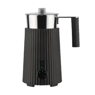 Produktfoto för Mjölkskummar Alessi Plisse Black
