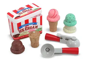 Produktfoto för MND Leksak Scoop & Stack Ice Cream Cone Playset