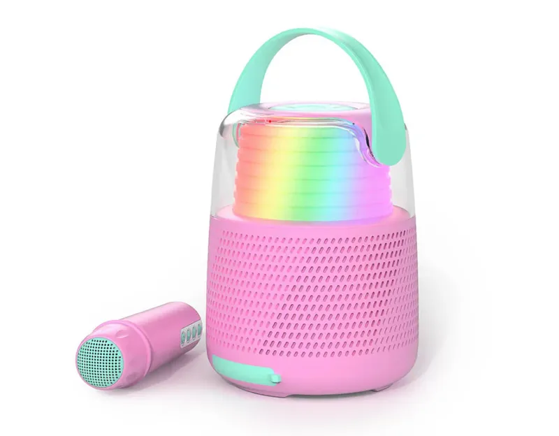 Alternativ bild 0 för MOB Speaker Karaoke Kit Mic Rosa