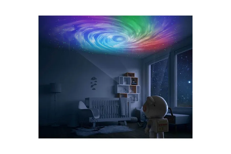 Bild 2 för MOB Stellar Light Space Astronaut Projector
