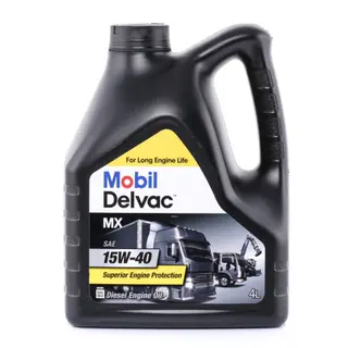 Produktfoto för Mobil Delvac MX 15W40, 4 liter