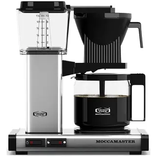 Produktfoto för Moccamaster Automatic Kaffebryggare, Polished Silver