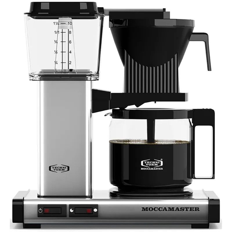 Bild 1 för Moccamaster Automatic Kaffebryggare, Polished Silver