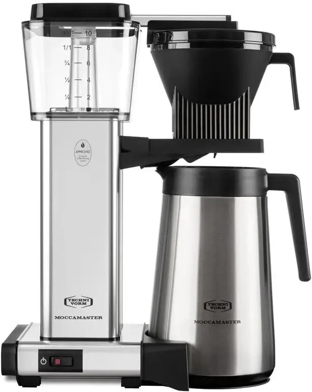 Alternativ bild 0 för Moccamaster Moccamaster Auto Thermo Polished Silver