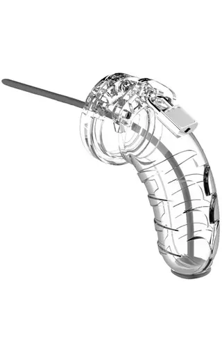Produktfoto för Model 16 - Chastity - 4.5" - Cage with Silicone Urethal Sounding