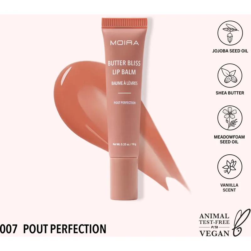 Bild 2 för Moira Butter Bliss Lip Balm 007 Pout Perfection 10 ml