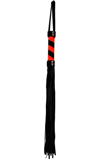 Alternativ bild 0 för Mon Amie Suede Whip Long Black/Red