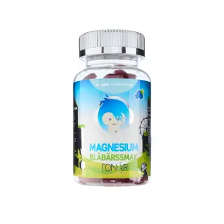 Produktfoto för Monkids Magnesium Tonår Blåbär 60 st