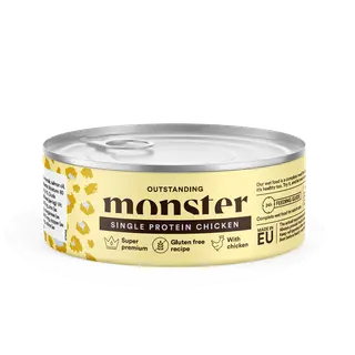 Produktfoto för Monster Cat Adult Single Protein Chicken 100 g