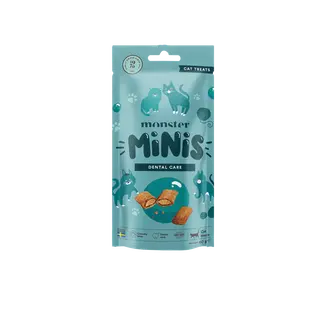 Produktfoto för Monster Cat Minis Kattgodis Dental 60 g