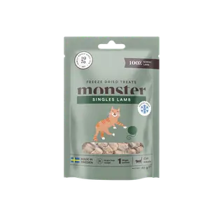 Produktfoto för Monster Cat Treats Freeze Dried Lamb 40 g