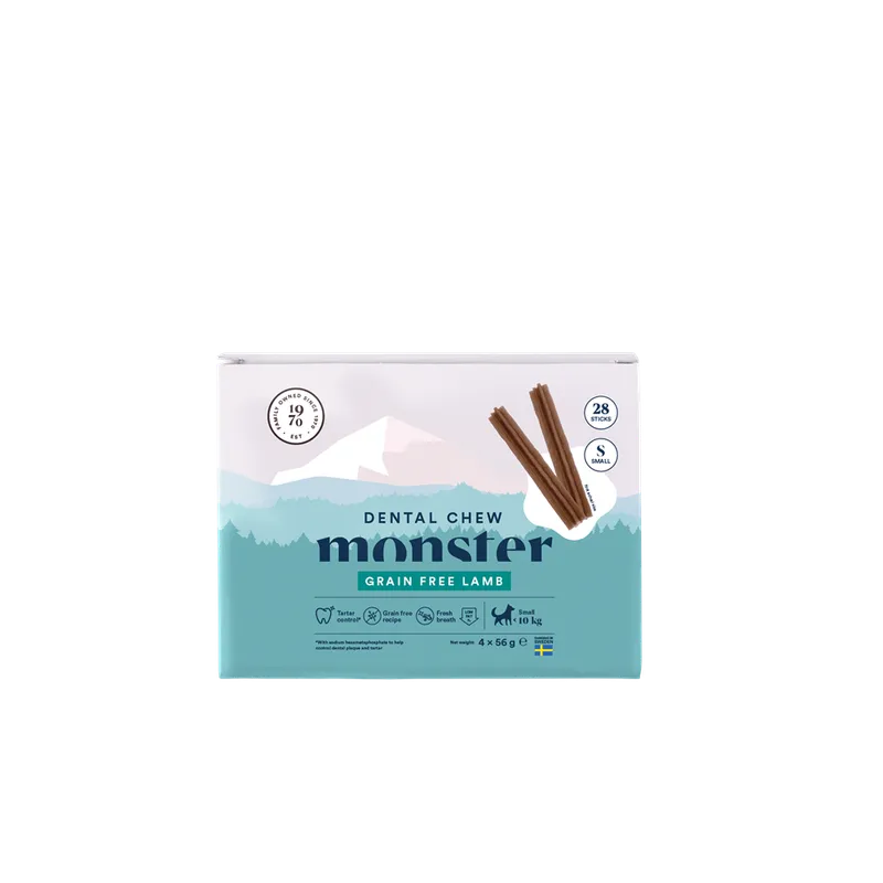 Alternativ bild 0 för Monster Dog Dental Chew Lamb Small (28-pack)