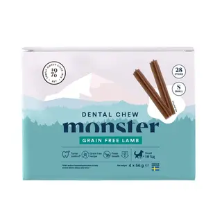 Produktfoto för Monster Dog Dental Chew Lamb Small (28-pack)