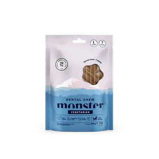Produktfoto för Monster Dog Dental Chew Vegetarian Large (7-pack)