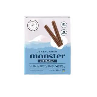 Produktfoto för Monster Dog Dental Chew Vegetarian Medium (28-pack)