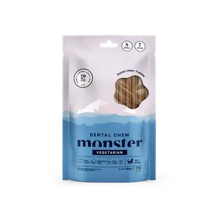 Produktfoto för Monster Dog Dental Chew Vegetarian Small (7-pack)