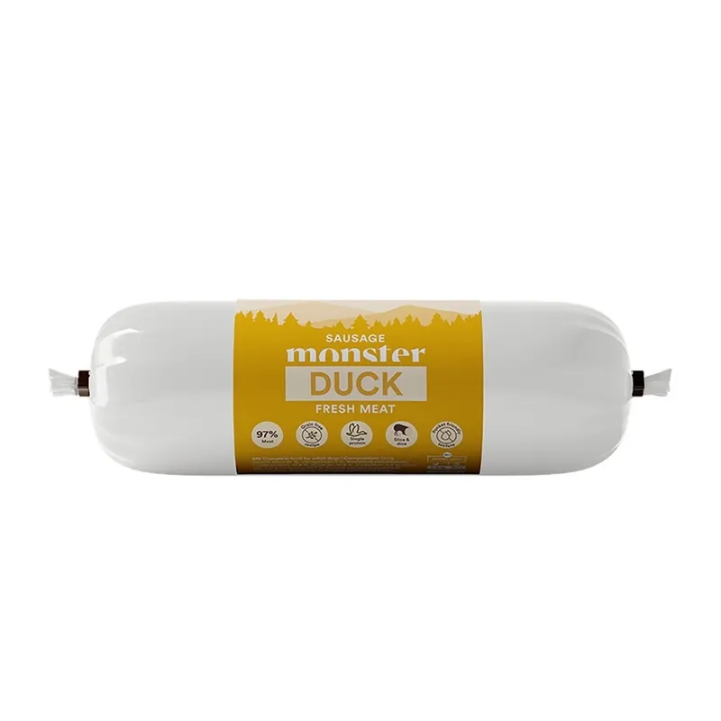 Alternativ bild 0 för Monster Dog Sausage Duck 400 g