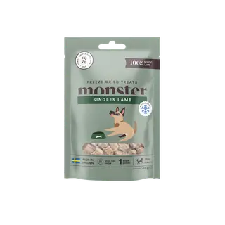 Produktfoto för Monster Dog Treats Freeze Dried Lamb 45 g