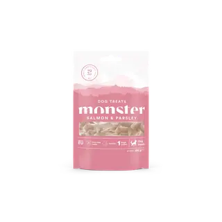Produktfoto för Monster Dog Treats Salmon & Parsley 100 g