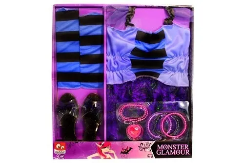 Alternativ bild 0 för Monster Glamour Utklädningsset för Barn  - 4-6år