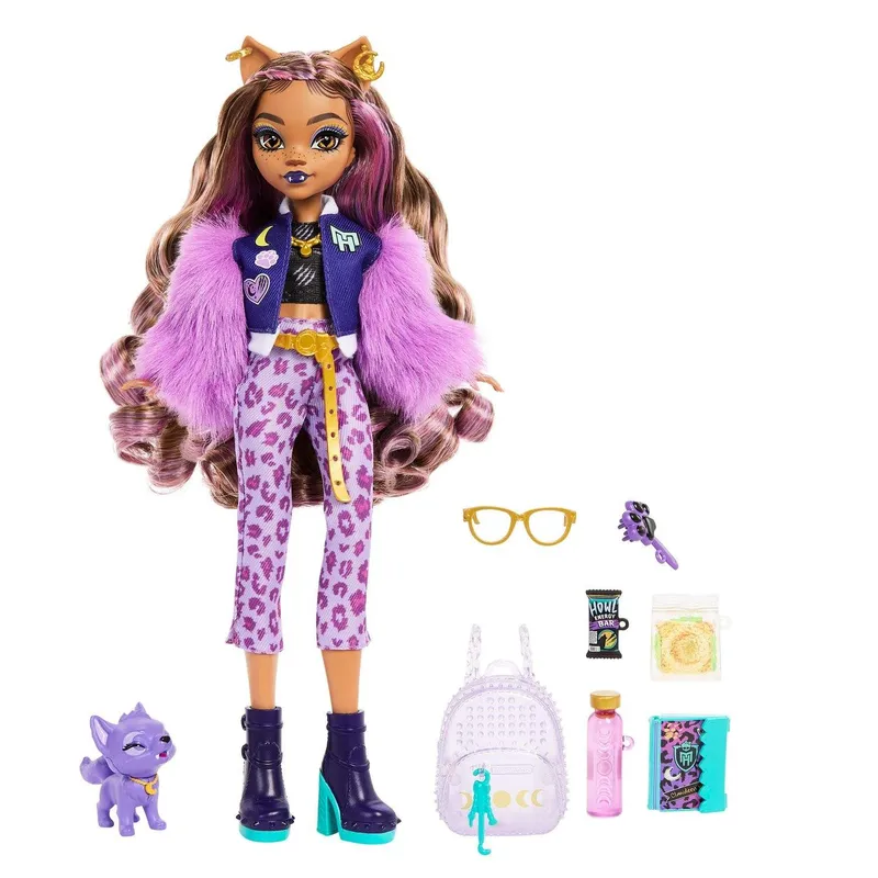 Bild 1 för Monster High Core Doll Clawdeen