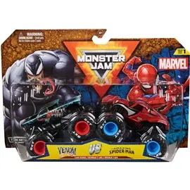 Produktfoto för Monster Jam 1:64 Marvel 2 Pack - Spider Man:Venom