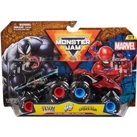 Alternativ bild 0 för Monster Jam 1:64 Marvel 2 Pack - Spider Man:Venom