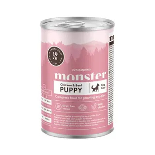 Produktfoto för Monster Puppy Grain Free Kyckling 400 g