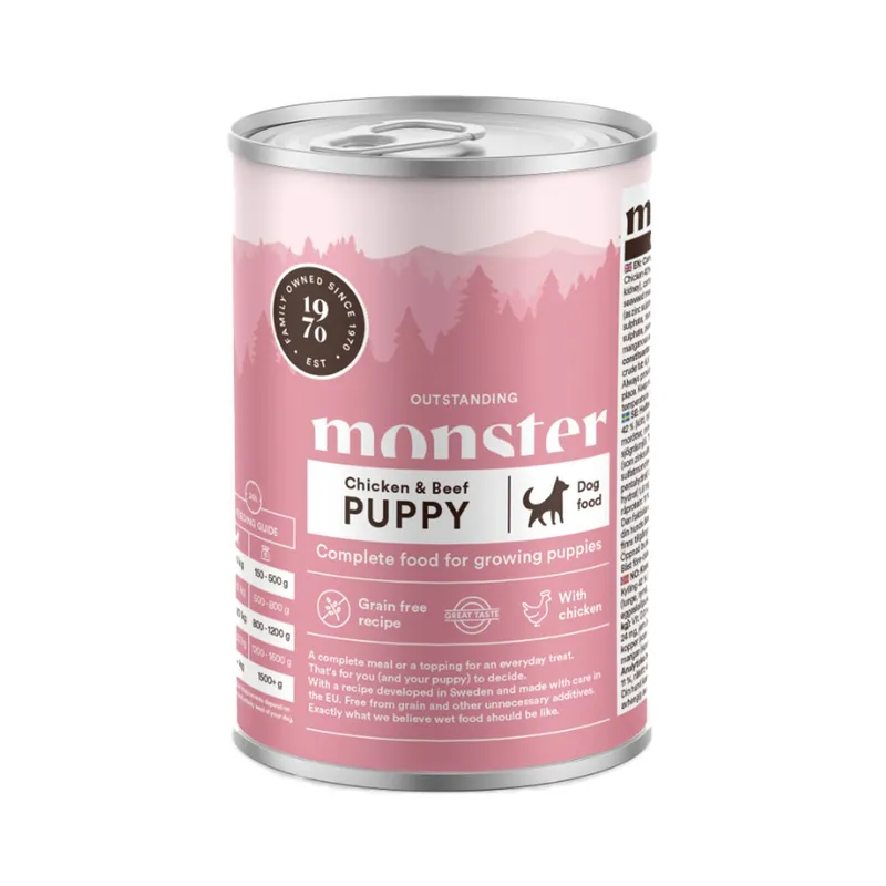Alternativ bild 0 för Monster Puppy Grain Free Kyckling 400 g
