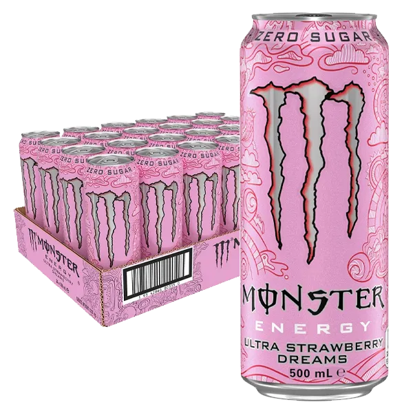 Alternativ bild 0 för Monster Strawberry Dream 50cl x 24st