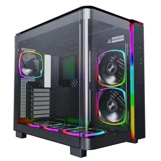 Produktfoto för Montech King 95 Pro / Curved Glass / 6x ARGB Fans - Black
