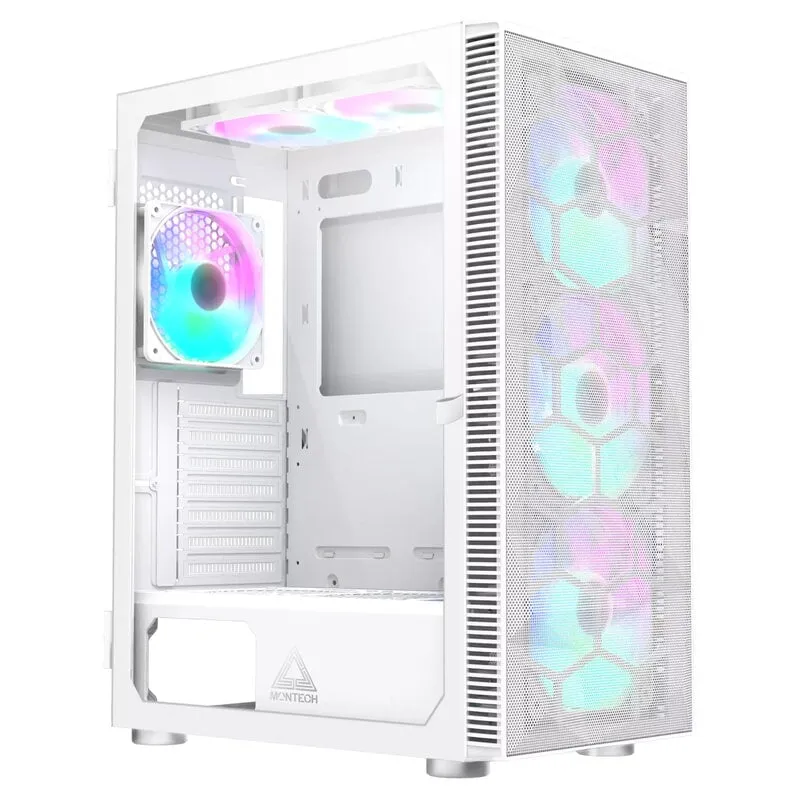 Alternativ bild 0 för Montech X3 Mesh - White